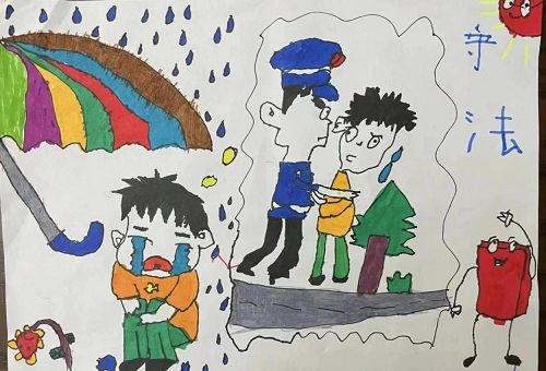 方城县厚德幼儿园开展“宪法宣传周”宣传教育活动(图3)